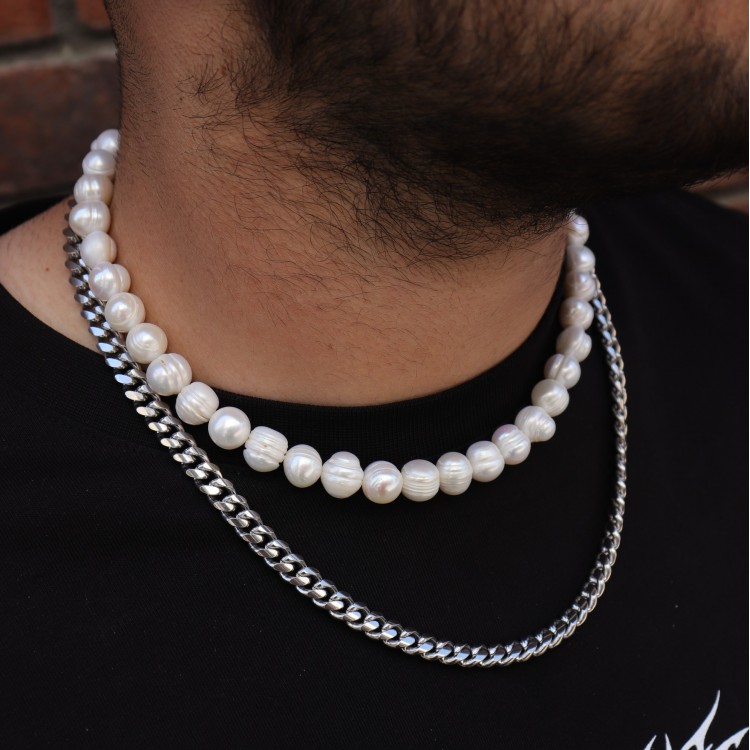 12mm Natural Pearl Necklace